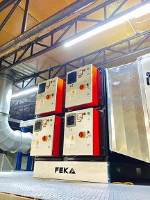 Endüstriyel Alanlarda Elektrostatik Filtreme